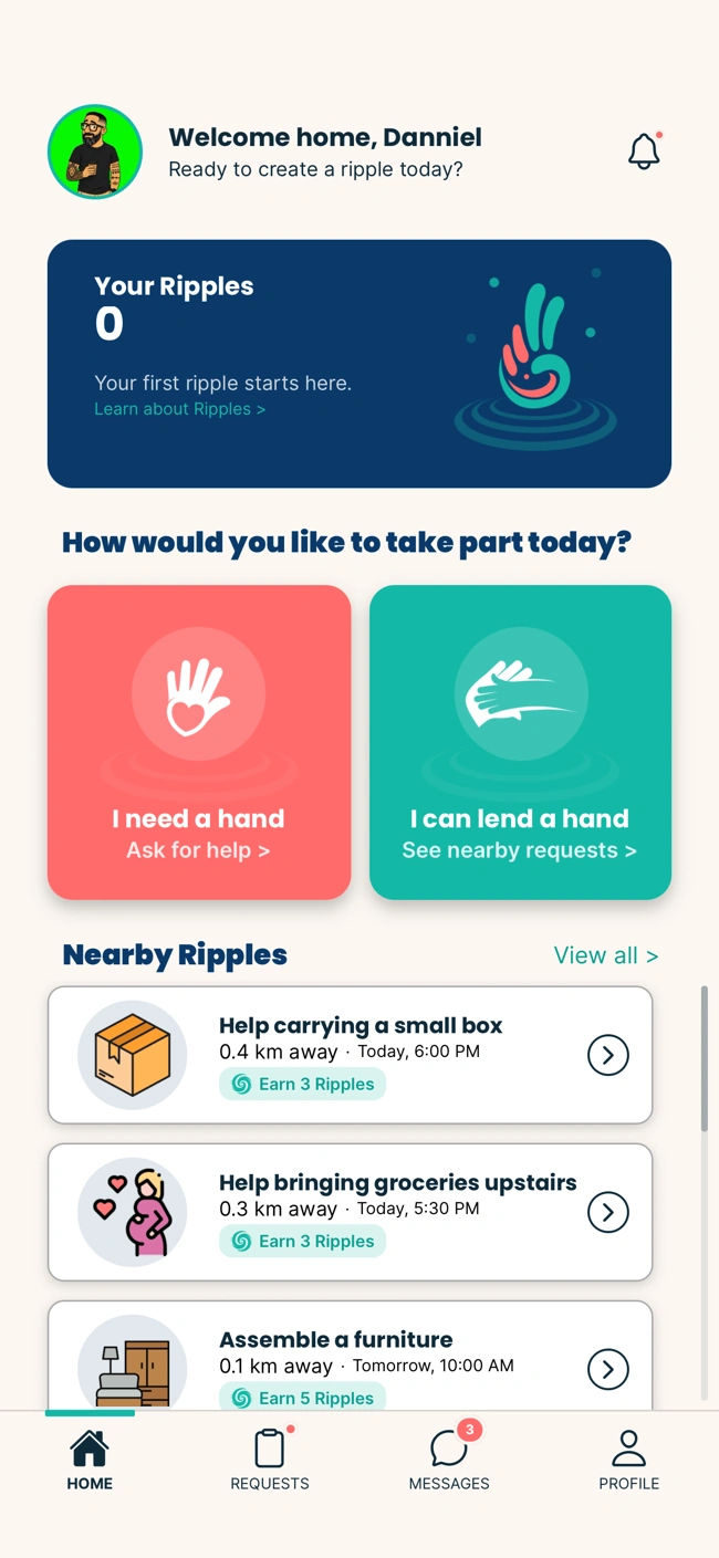 Handy / Requests & the community / Second screen
