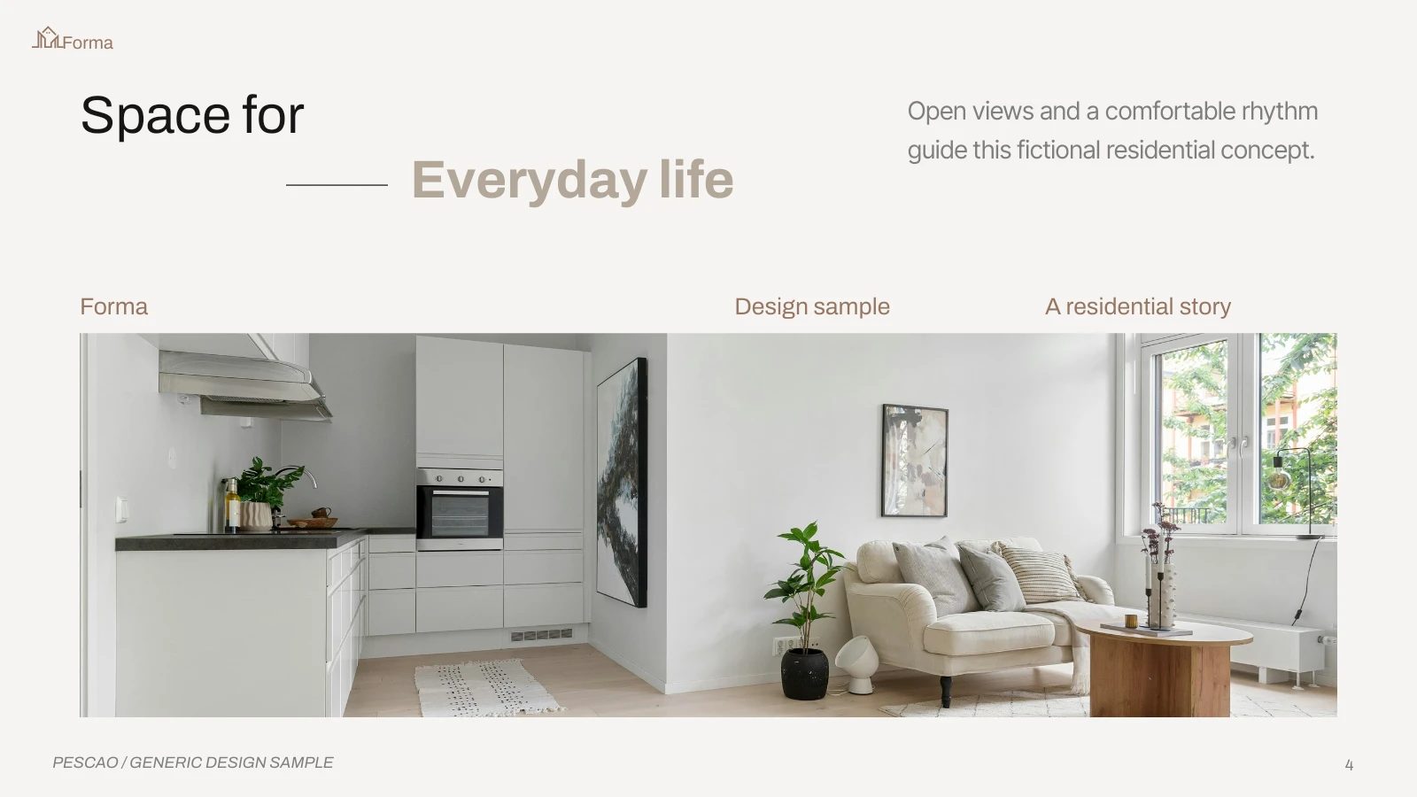Forma / Space for everyday life