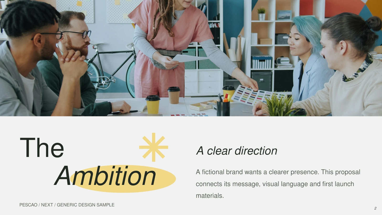 Next / The ambition