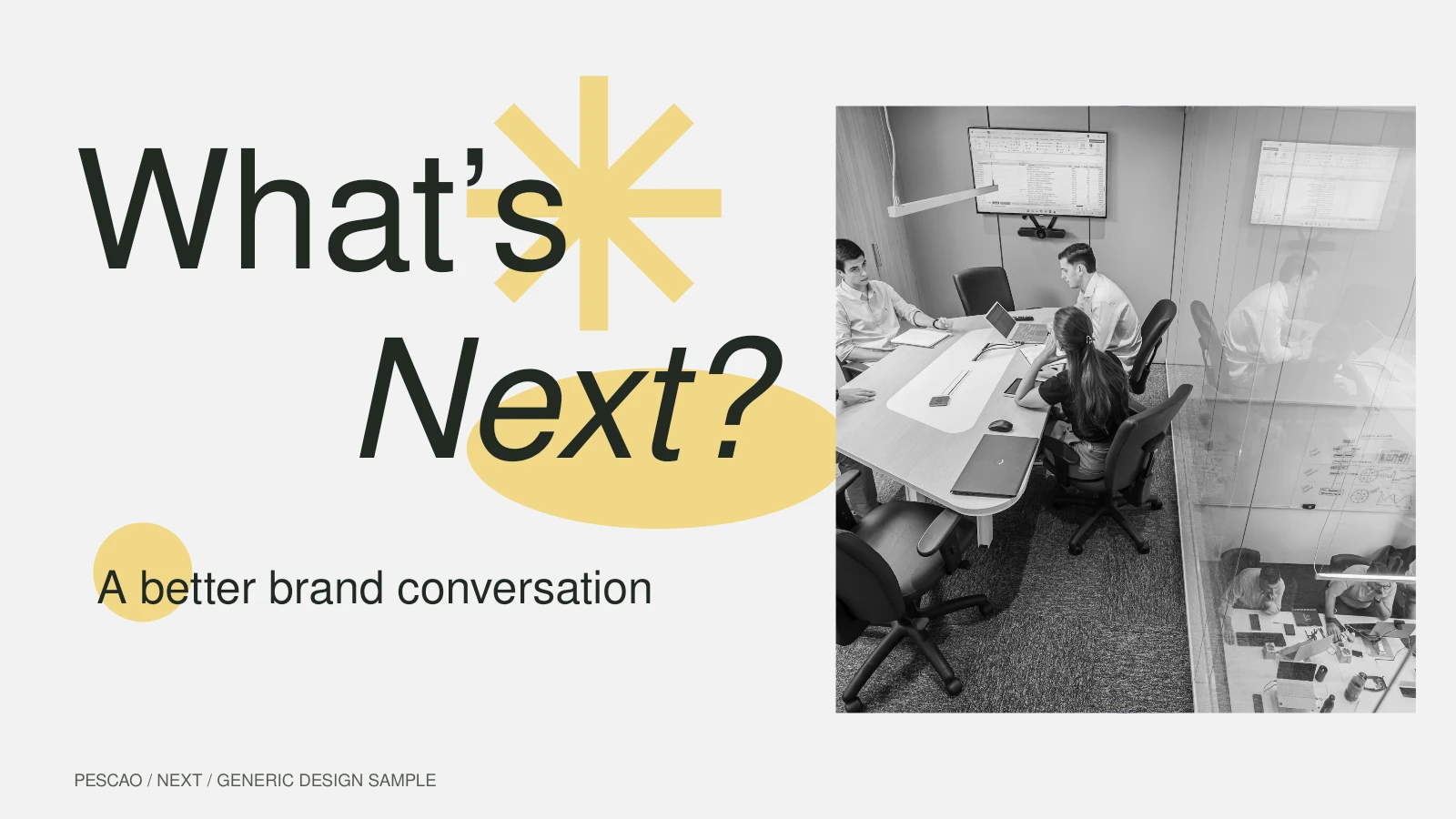 Next / What’s next?