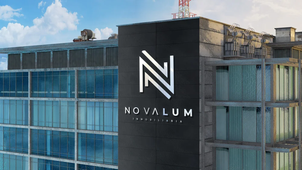 Novalum: exterior signage