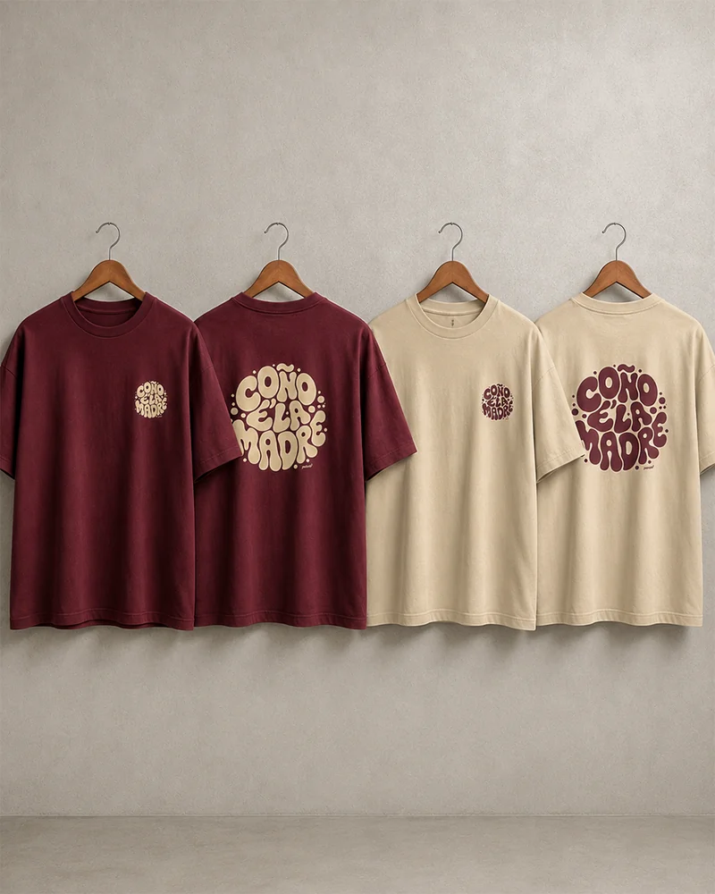 Coño e’ la madre: printed tees